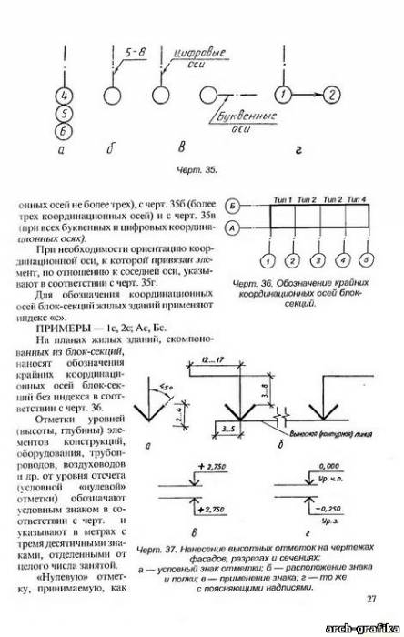 О.В. Георгиевский - Правила выполнения архитектурно-строительных чертежей (2001)