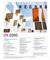 Architectural Record 2010 09 September