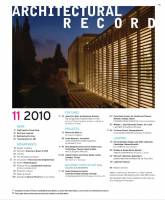 Architectural Record 2010 11 November