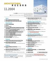Architectural Record 2004 11