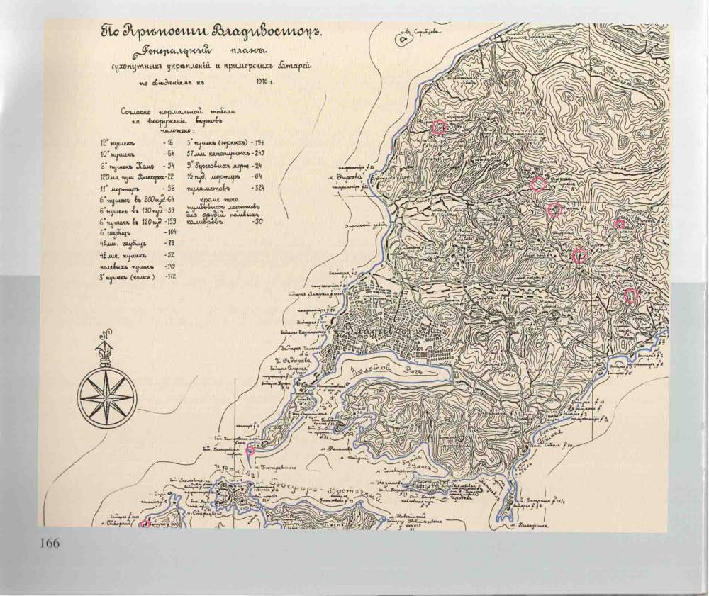 Карта владивостока 1918 года