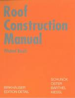 Roof Construction Manual: Pitched Roofs
