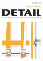 "Detail" 2013 №1, Concrete construction (English Edition)