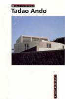 Masao Furuyama - Tadao Ando (Studio Paperbacks)